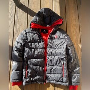 Spyder Boys Water Resistant Hooded Puffer Jacket size 10
